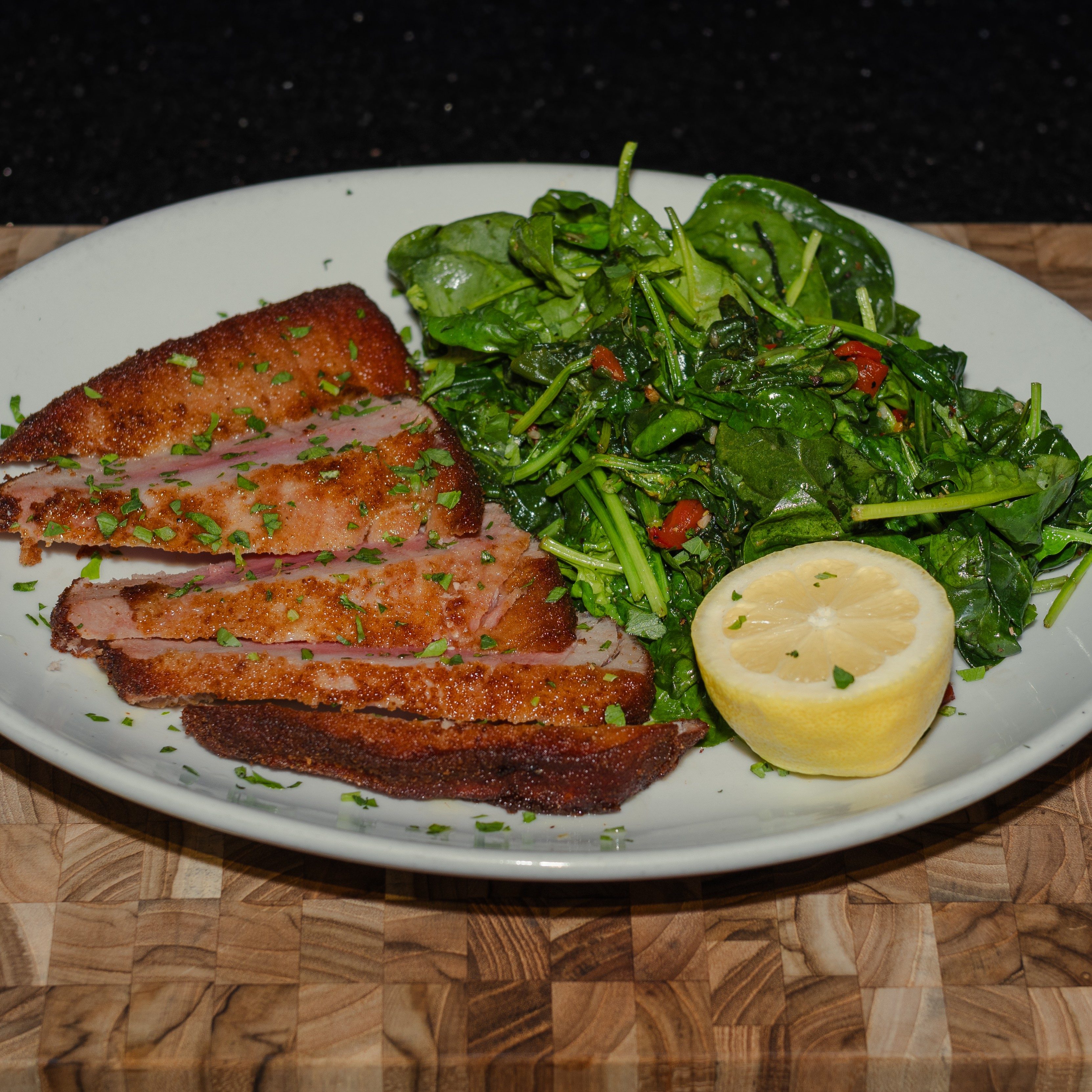 Tonos Pan Seared Tuna.