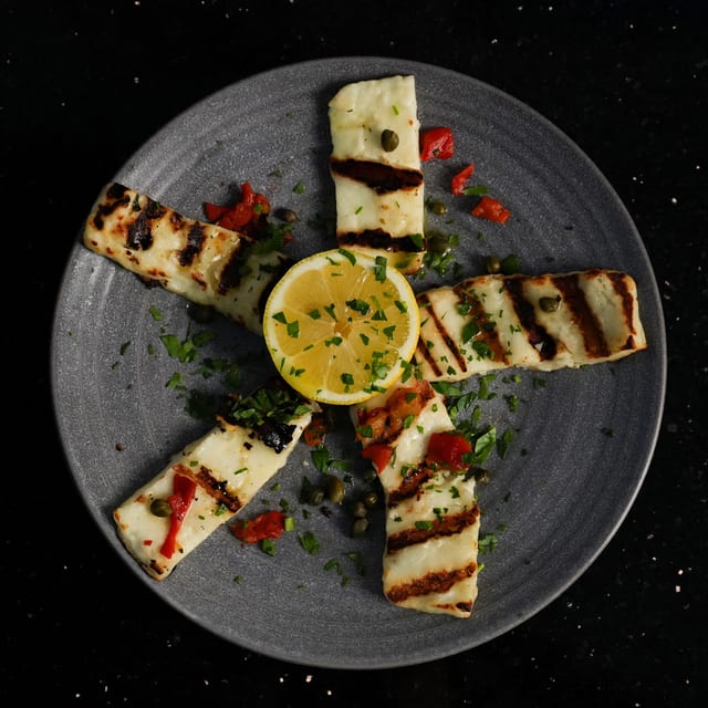 Haloumi on the Grill.